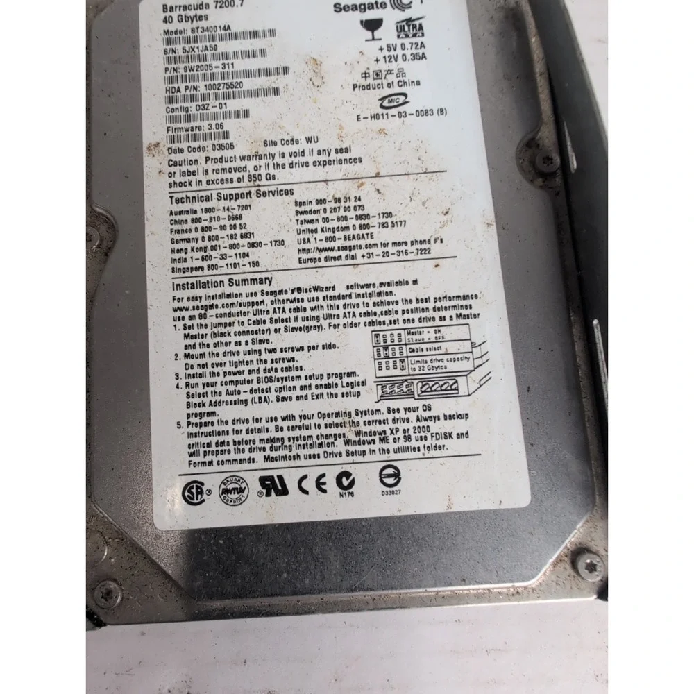 Dell P5331 40GB 3.5